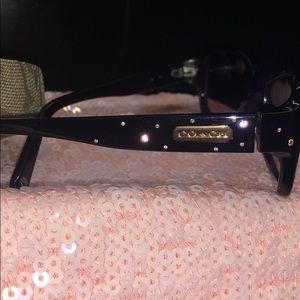 Coach authentic with pink Swarovski